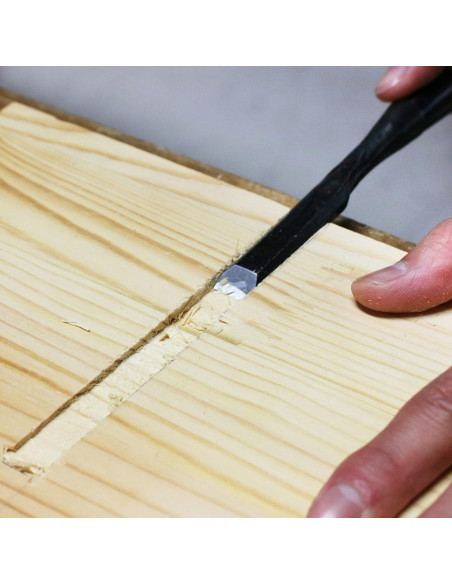 Cincel Japonés KAKURI Oire Nomi 3mm Acero Al Carbono