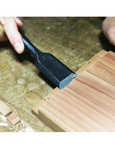 Cincel Japonés KAKURI Oire Nomi 3mm Acero Al Carbono