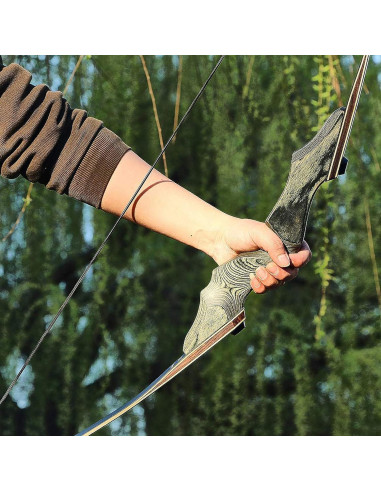 Arco Recurvo Desmontable TOPARCHERY RM 30lbs con 6 Flechas