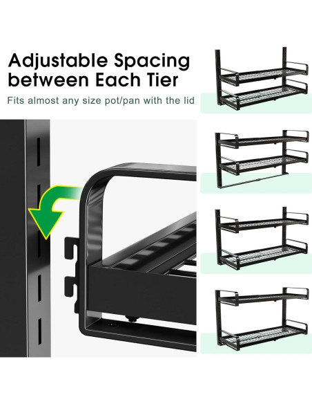 Estante Colgante PXRACK Expandible 48.3-76.2 cm 2 Niveles