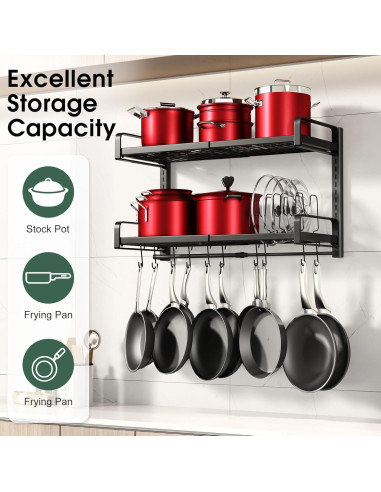 Estante Colgante PXRACK Expandible 48.3-76.2 cm 2 Niveles