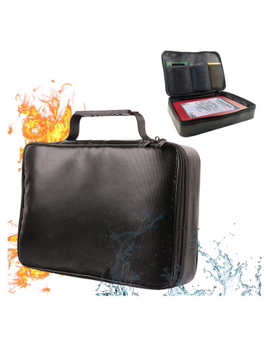 Bolsa de Documentos a Prueba de Fuego IANDAIROK 34x24cm