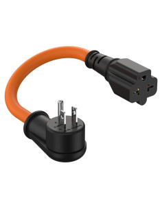 Adaptador de Enchufe 12AWG Nema 5-15P a 5-20R 1 Pie 15A a 20A