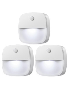 Luz Nocturna LED con Sensor de Movimiento LOFICOPER 3 Piezas