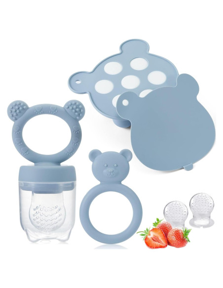 Alimentador de Frutas y Mordedor KEERT para Bebés 3-12 Meses