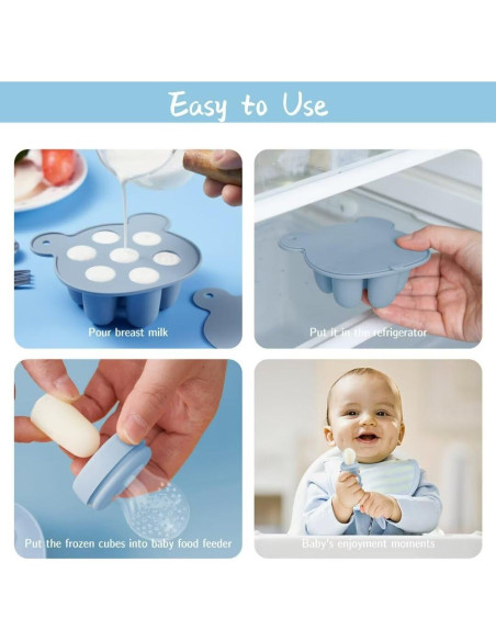 Alimentador de Frutas y Mordedor KEERT para Bebés 3-12 Meses