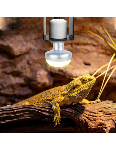 Soporte de Lámpara de Calor para Reptiles Kathson E26 Cerámica
