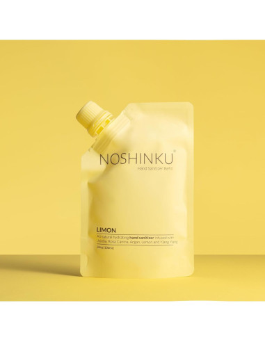 Recarga Desinfectante de Manos Noshinku Pocket 200 mL Limón