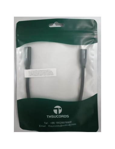Cable de Extensión USB C 3.2 100W 1FT 4K 60Hz Thsucords