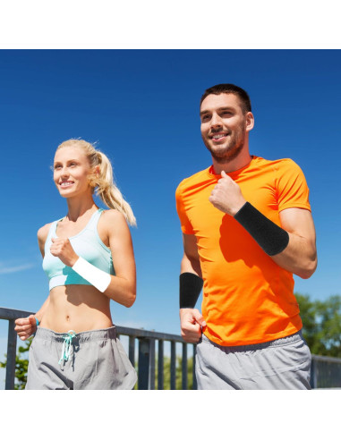 Banda de Sudor para Muñeca IMAGERIO 15 cm - Paquete de 4