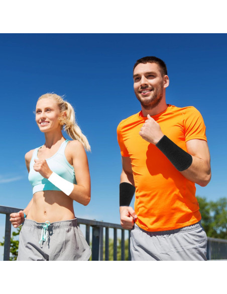 Banda de Sudor para Muñeca IMAGERIO 15 cm - Paquete de 4