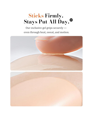 Cubrepezones Reutilizables VOCH GALA Silicona Hipoalergénica