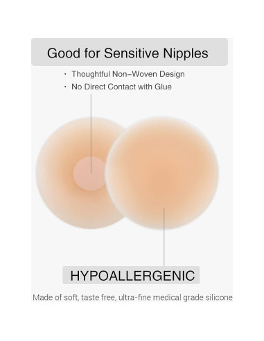 Cubrepezones Reutilizables VOCH GALA Silicona Hipoalergénica