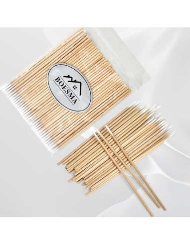 200 Hisopos de Algodón de Precisión CJJIE para Maquillaje