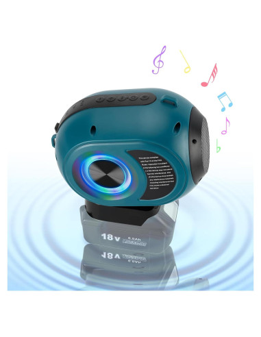 Altavoz Bluetooth Makita YXDZ-009 30W 38h Batería 18V LXT