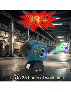 Altavoz Bluetooth Makita YXDZ-009 30W 38h Batería 18V LXT 2