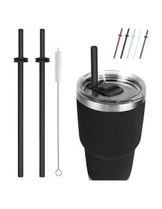 Popotes de Silicona Reutilizables MOVOLIVI para Yeti 30/20 oz