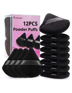 Esponjas de Maquillaje BEAKEY 12pcs Triangulares Ultra Suaves