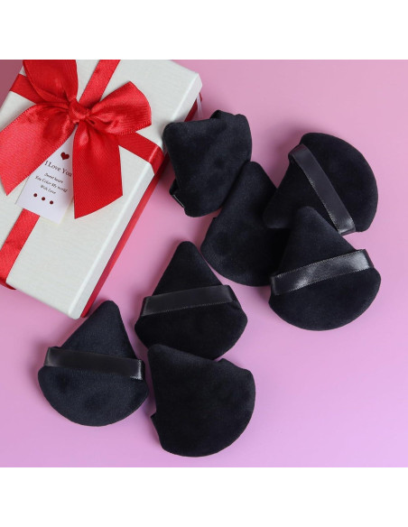 Esponjas de Maquillaje BEAKEY 12pcs Triangulares Ultra Suaves