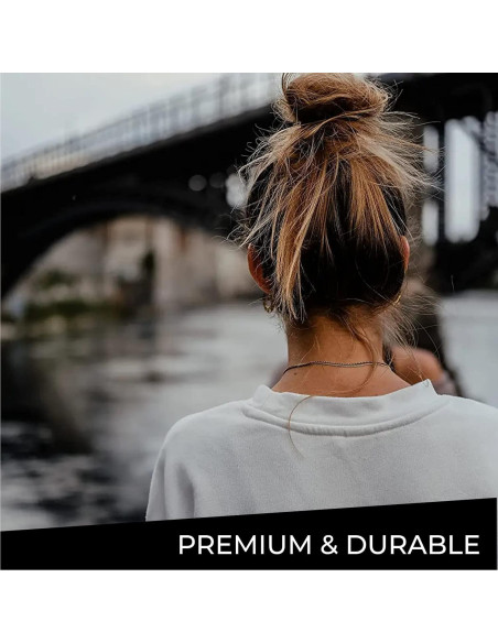 Horquillas Hawwwy 300 Piezas Marrones con Estuche 5.08 cm