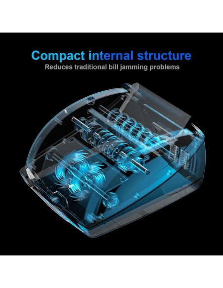 Contador de Dinero Aneken DC002 con Detección UV/MG/IR