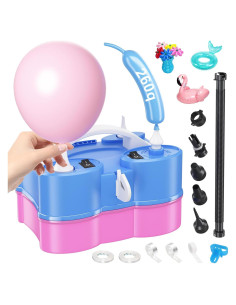 Bomba de aire eléctrica Dagelar 3-en-1 para globos 110V