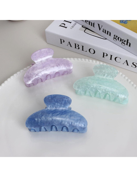 5 Clips de Garra para Cabello WRK - Medianos Antideslizantes