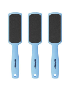 Lima para Pies TOPMEET Doble Cara Azul - Herramienta Profesional