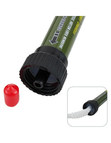 Filtro de Agua Portátil Hoayccom Verde Militar 5 Etapas 4000L