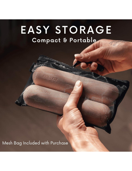 Barras de Pesas Polyfit para Mujeres - Juego de 2 (1.5 kg cada una) - Antideslizantes para Yoga, Aeróbicos y Más