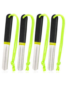 Afilador de Anzuelos Skylety 4 Pcs Lima de Diamante Verde