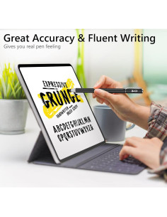 Bolígrafo Táctil 2 en 1 Bargains Depot con 20 Puntas de Goma 2