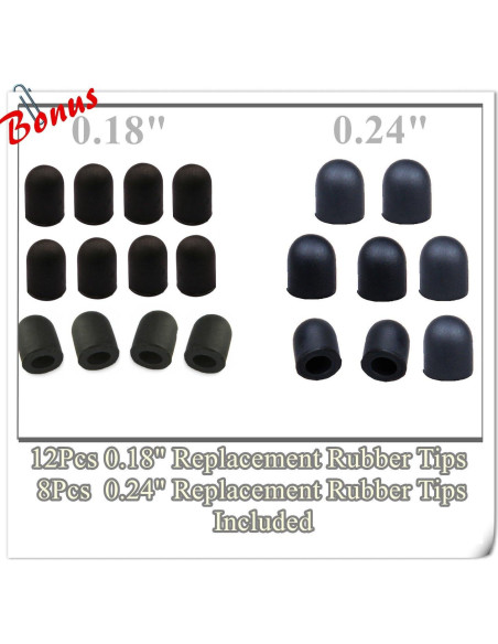 Bolígrafo Táctil 2 en 1 Bargains Depot con 20 Puntas de Goma