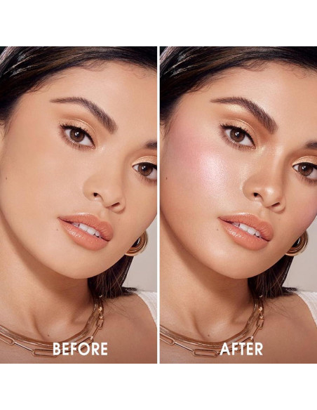 Paleta de Maquillaje Color Nymph 3 en 1 Rubor Contorno Iluminador