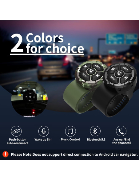 Control Remoto Bluetooth Jaesien DQX-Q7 Impermeable Negro