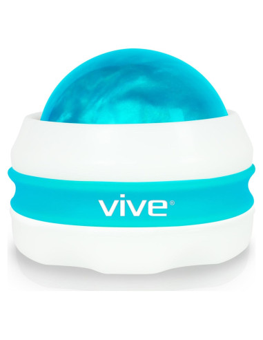 Rodillo de Masaje Vive Health - Terapia Manual 15cm Verde