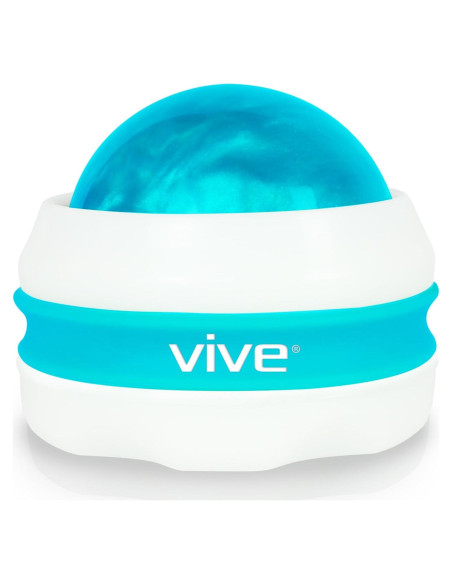 Rodillo de Masaje Vive Health - Terapia Manual 15cm Verde