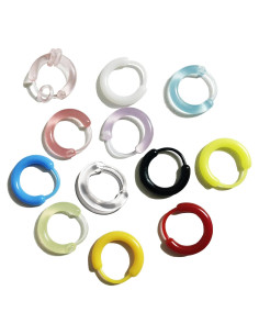 12 Pares Retenedores de Oreja Antialérgicos Melimarry Unisex