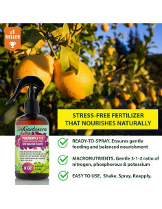 Fertilizante en Spray Gardenera 3-1-2 236ml para Plantas 2