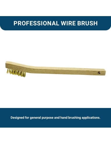 Cepillo de Soldador Benchmark Abrasives 20 Piezas Latón