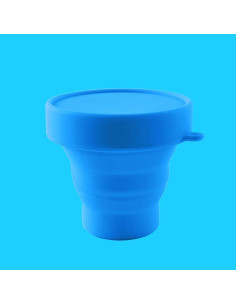 Esterilizador de Copas Menstruales LUCKY CLOVER Plegable Azul 2