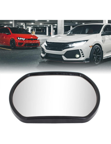 Espejo Convexo de Seguridad uxcell 13.7x10.5cm para Coche