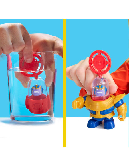 Hydro Pods Thanos Aqua Armor - Juguete de Batalla 10 cm