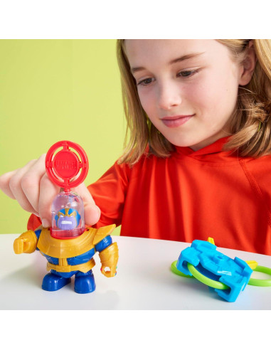 Hydro Pods Thanos Aqua Armor - Juguete de Batalla 10 cm