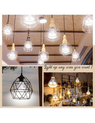 6 Bombillas de Calor Infrarrojas E26 175W Tujoe para Mascotas