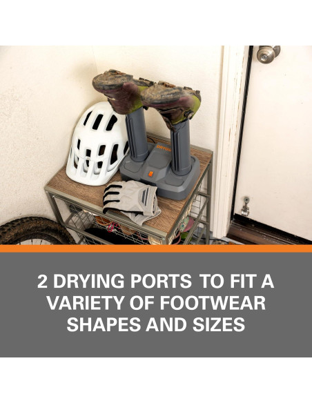 Secador de Calzado DryGuy Unisex - Sin Calor, 2 Puertos