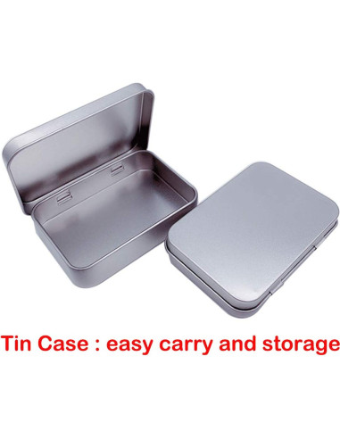 200 Pasadores de Pelo Planos RN BEAUTY 5.6cm Acero Inoxidable Negro