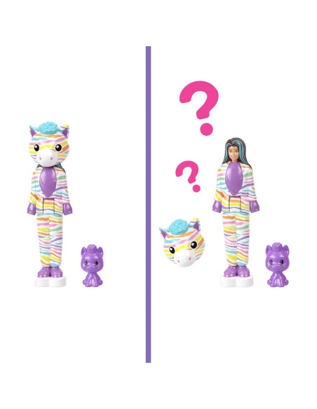 Paquete de 5 Muñecas Mini Barbie Land - Revelación Sorpresa