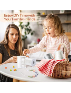 Cuerda de Nylon Satén Negra Promise Babe 75m para Manualidades 2