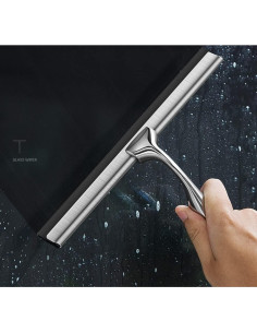 Limpiaparabrisas de Acero Inoxidable SUNWUKIN 30.48 cm Multiusos 2